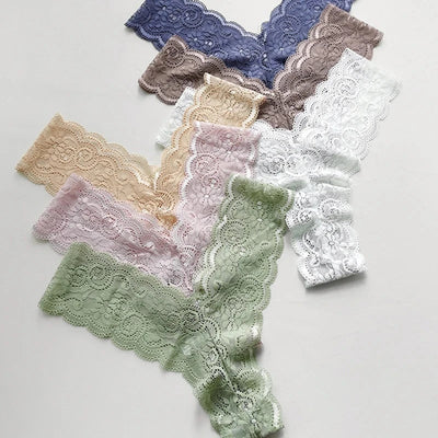 Lace V-String